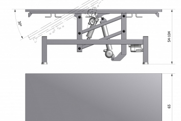 Elektryczny stół weterynaryjny VET-E05 